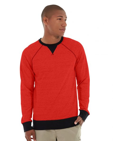 Grayson Crewneck Sweatshirt -M-Red